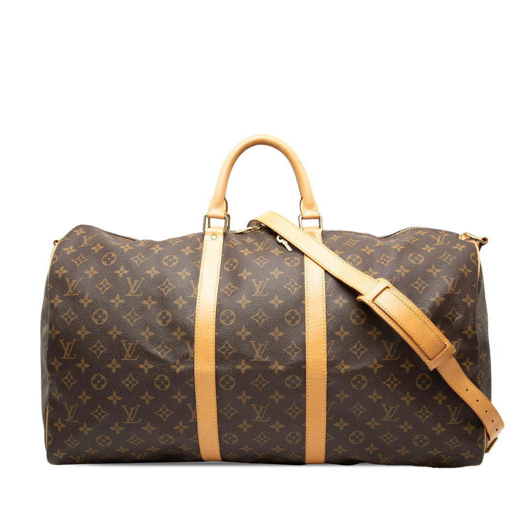Louis Vuitton Monogram Keepall Bandouliere 55