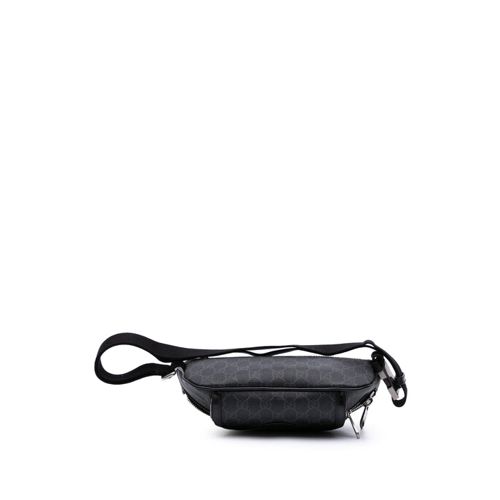 GG Supreme Interlocking G Belt Bag Brown - Gaby Paris