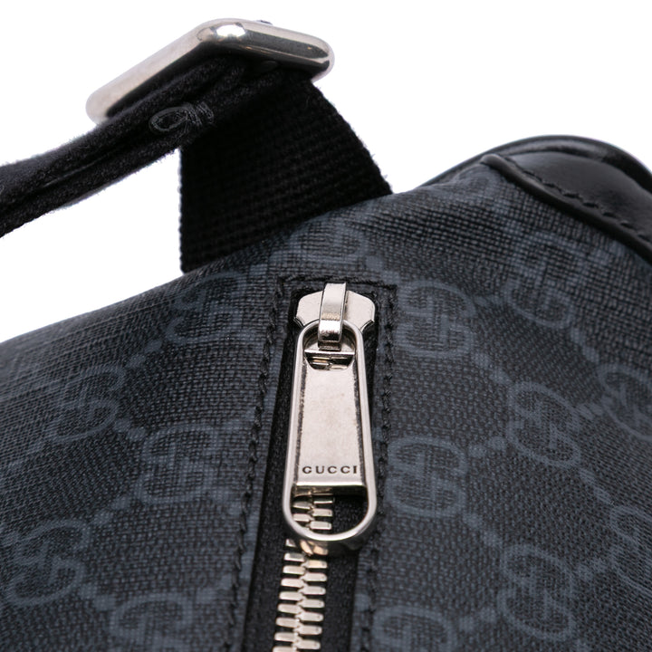 GG Supreme Interlocking G Belt Bag Brown - Gaby Paris