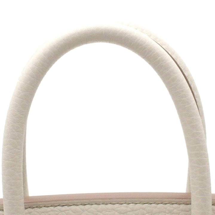 Hermès Togo Birkin Retourne 25 White - GABY PARIS