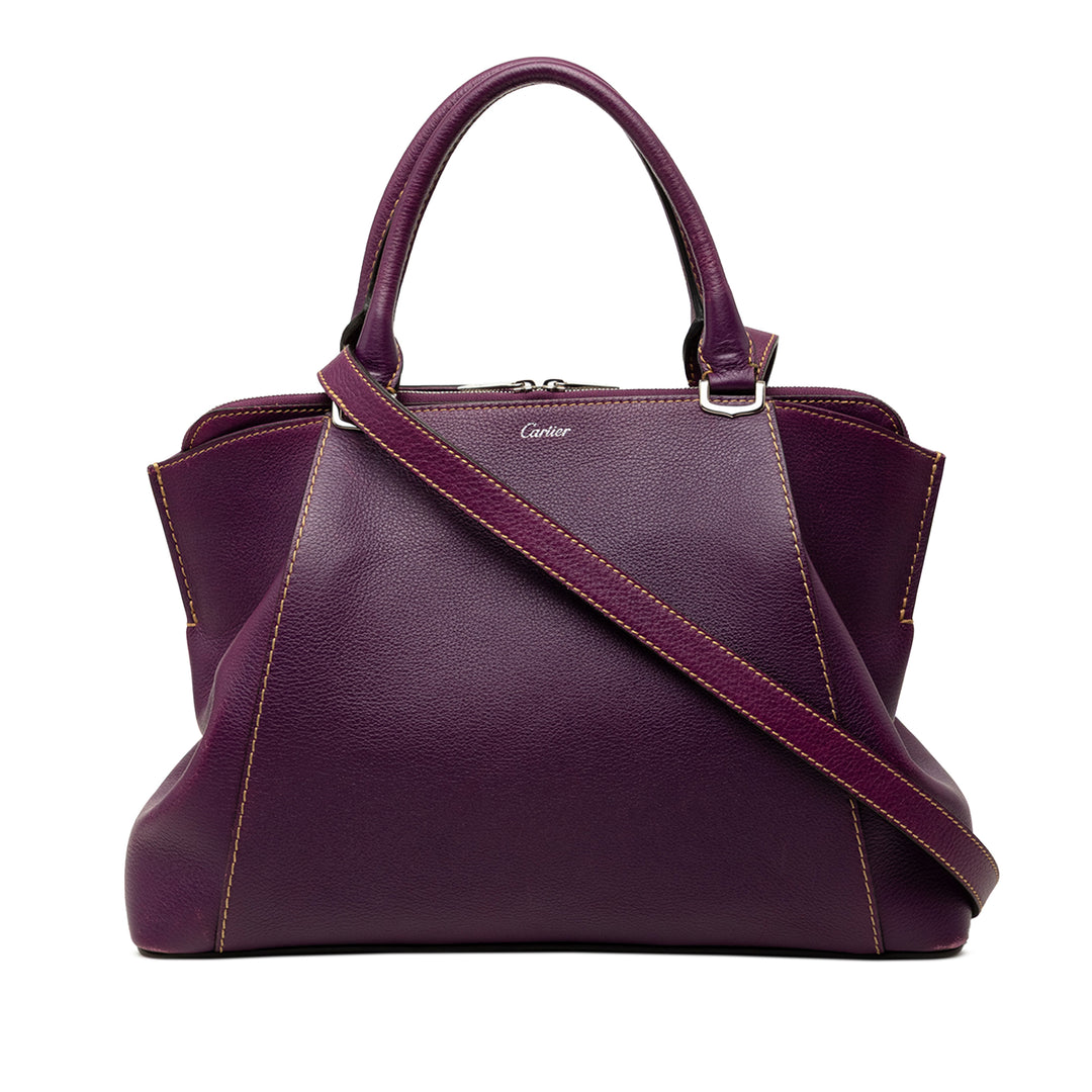 Cartier Small Cuir C De Cartier Sac