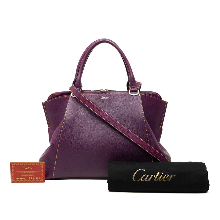 Cartier Small Cuir C De Cartier Sac