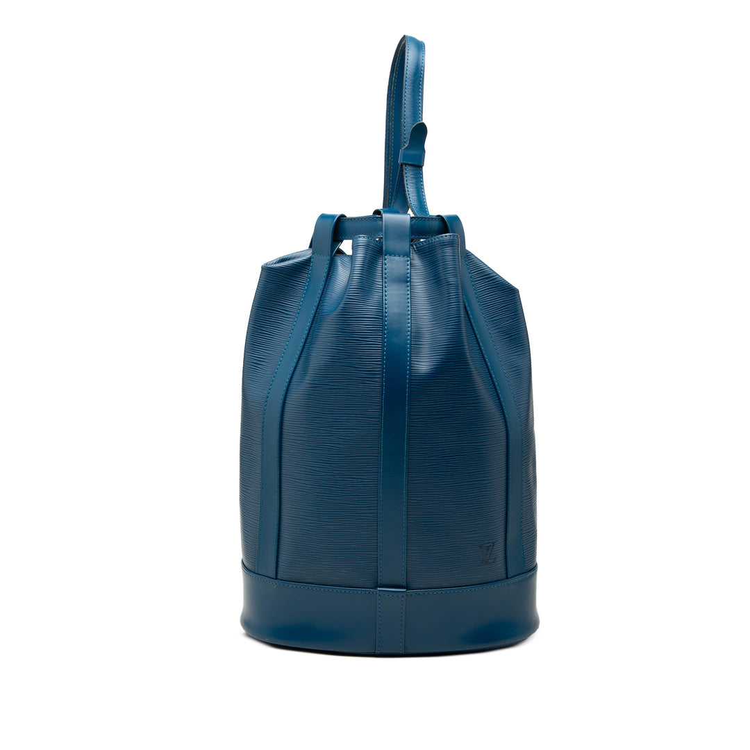 Louis Vuitton Randonnee PM Épi Bleu