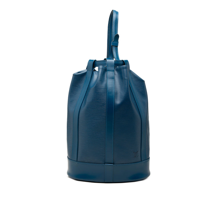 Louis Vuitton Randonnee PM Épi Bleu