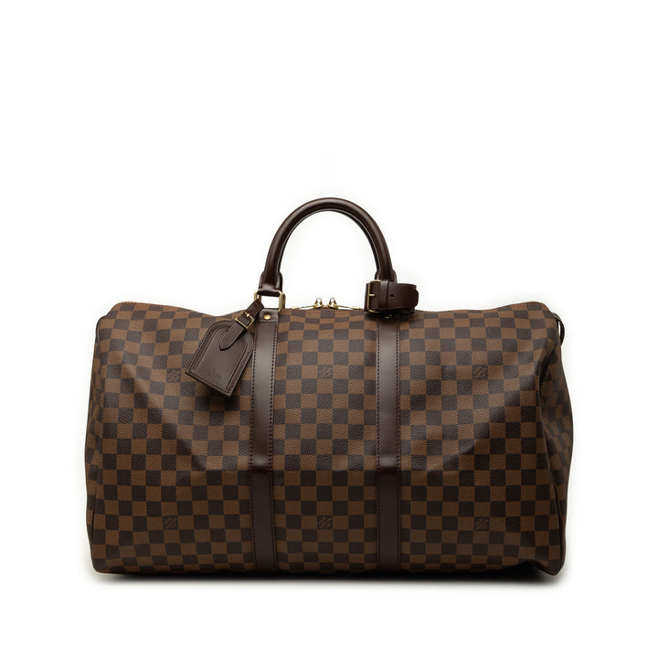 Louis Vuitton Keepall 50 Damier Ébène Marron