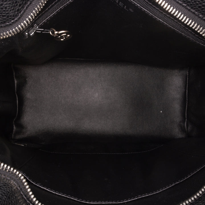 Medallion Cabas Cuir caviar Noir