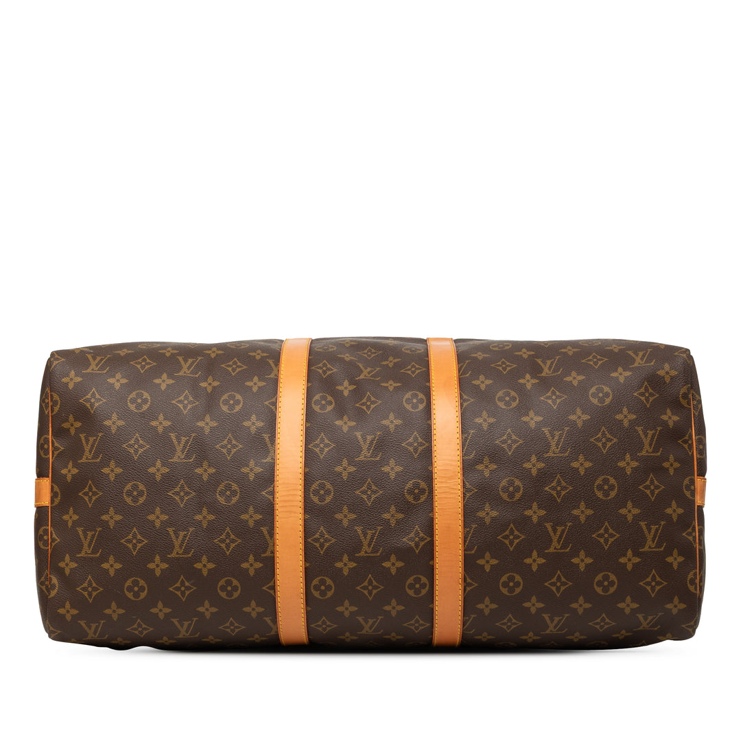Keepall Bandouliere 55 Monogram Marron