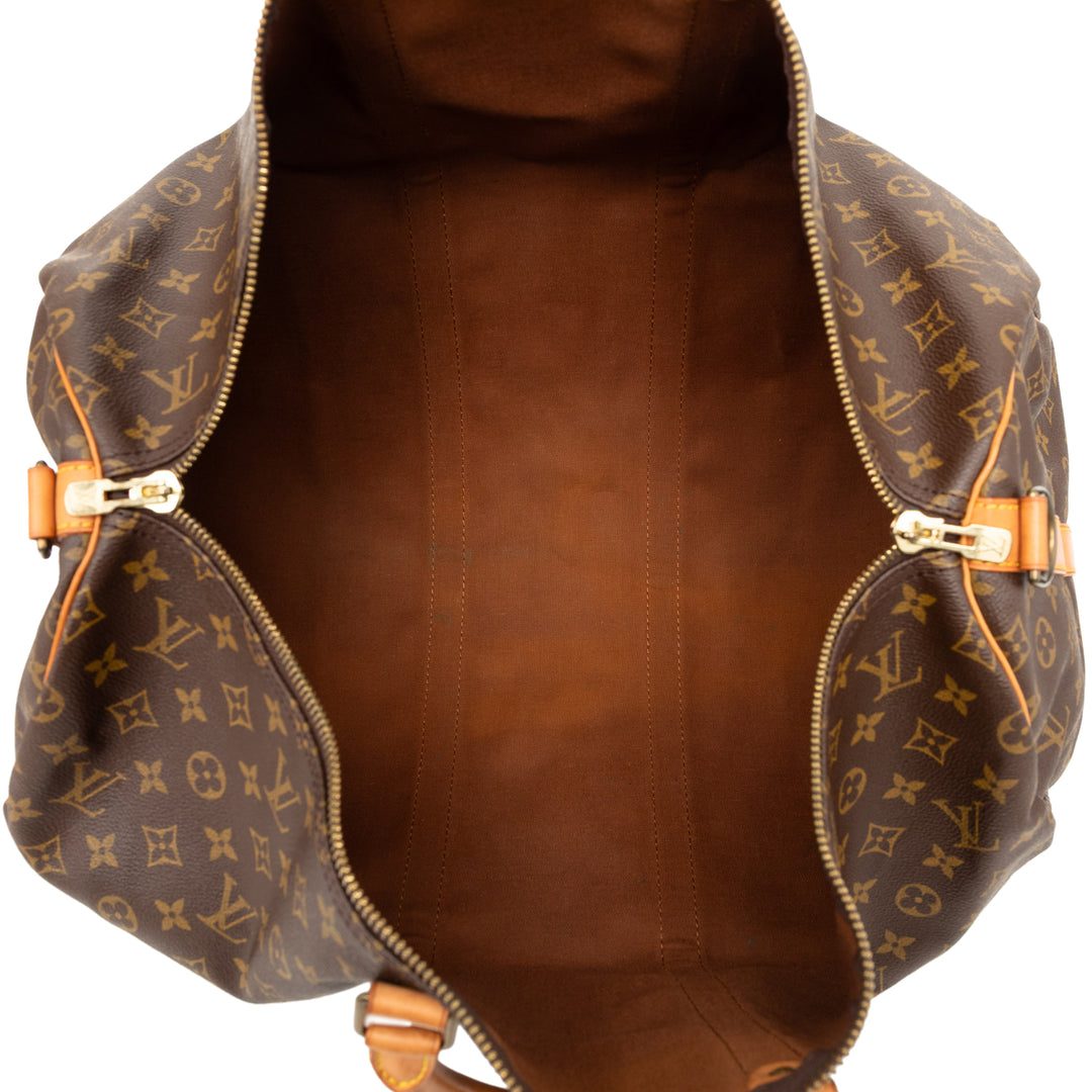 Keepall Bandouliere 55 Monogram Marron