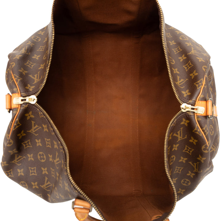 Keepall Bandouliere 55 Monogram Marron