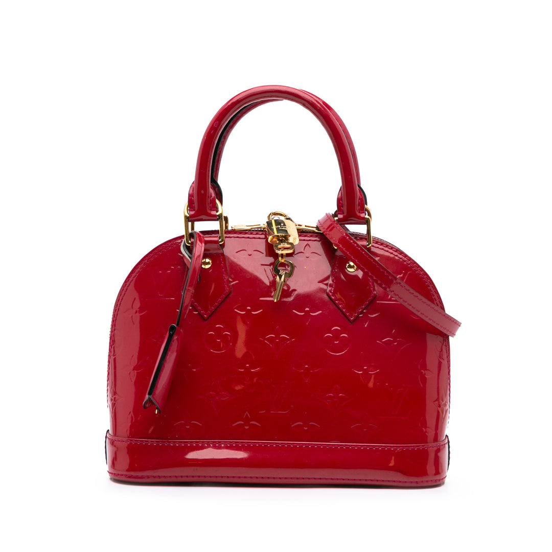 Monogram Vernis Alma BB Red - Gaby Paris