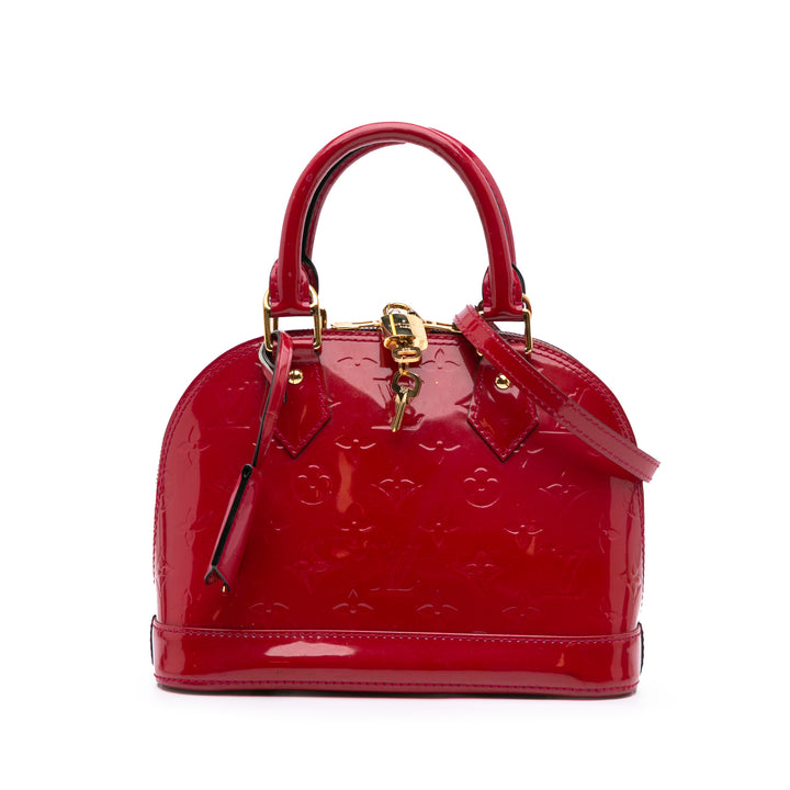 Monogram Vernis Alma BB Red - Gaby Paris