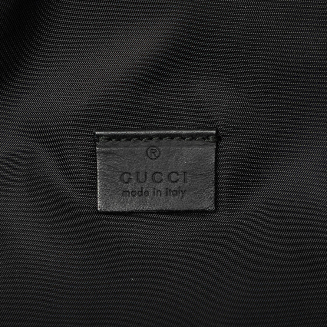 Gucci Ceinture Guccissima Web Noir – vue 5 – GABY PARIS
