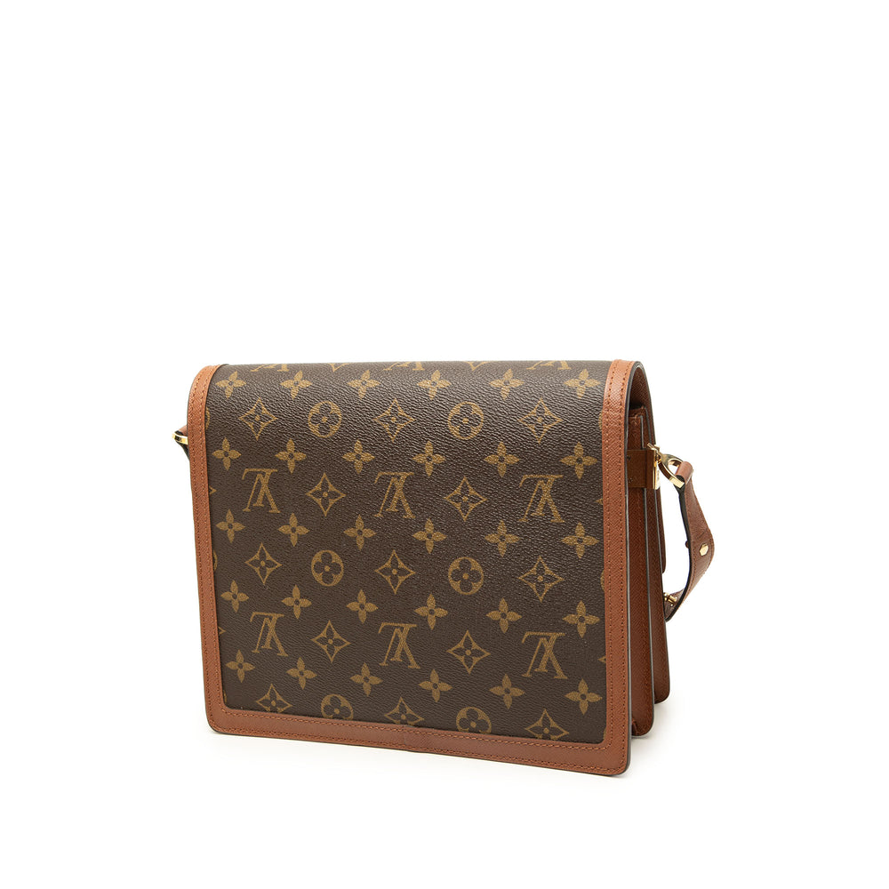 Louis Vuitton Sac bandoulière Raspail Monogram Marron – vue 2 – GABY PARIS