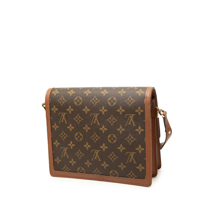 Louis Vuitton Sac bandoulière Raspail Monogram Marron – vue 2 – GABY PARIS