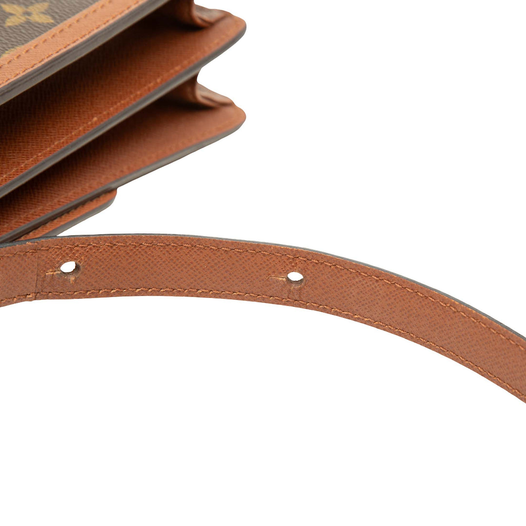 Louis Vuitton Sac bandoulière Raspail Monogram Marron – vue 6 – GABY PARIS