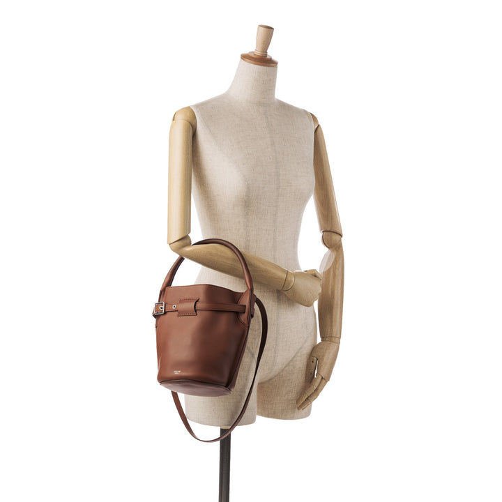 Nano Big Bucket Bag Brown - Gaby Paris