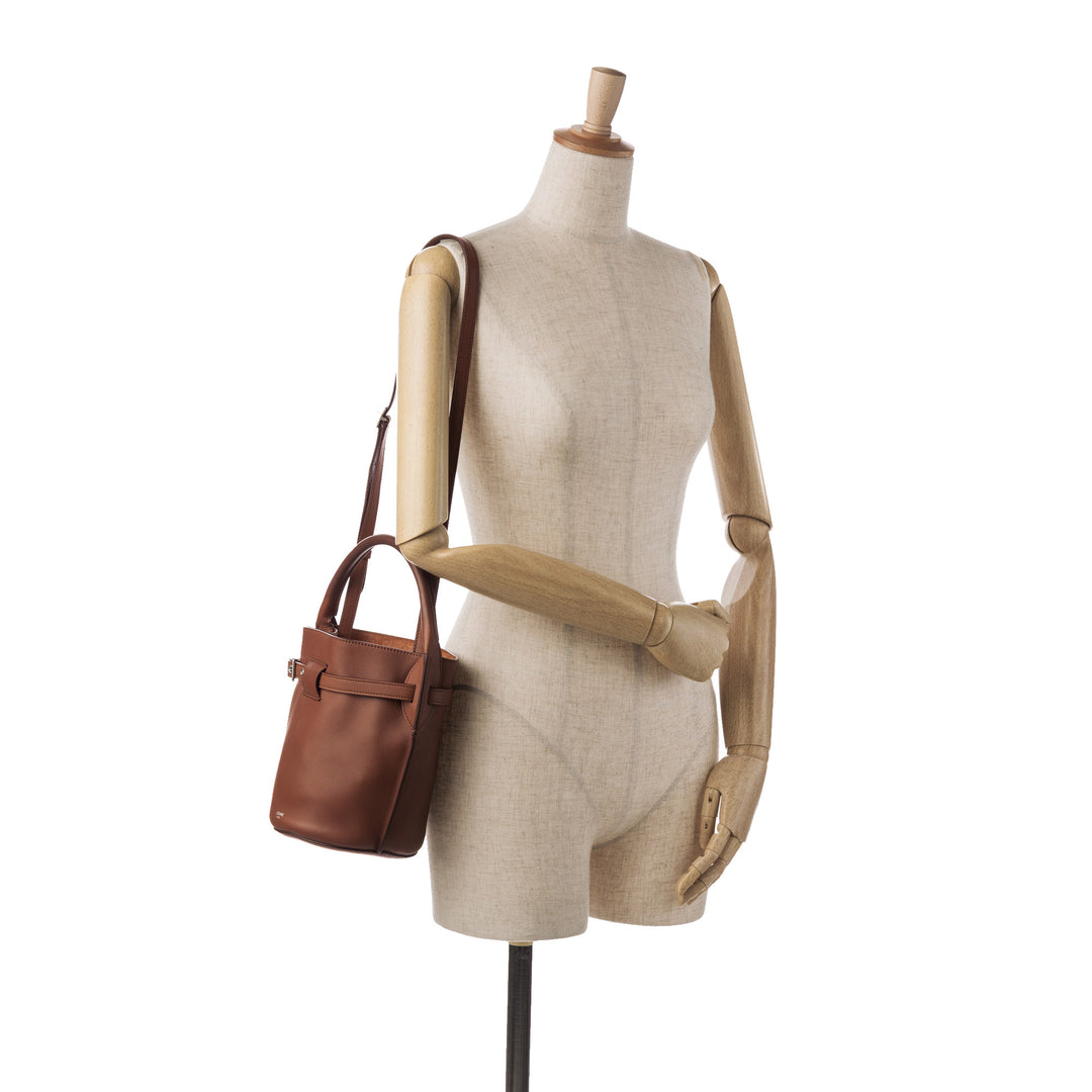 Nano Big Bucket Bag Brown - Gaby Paris