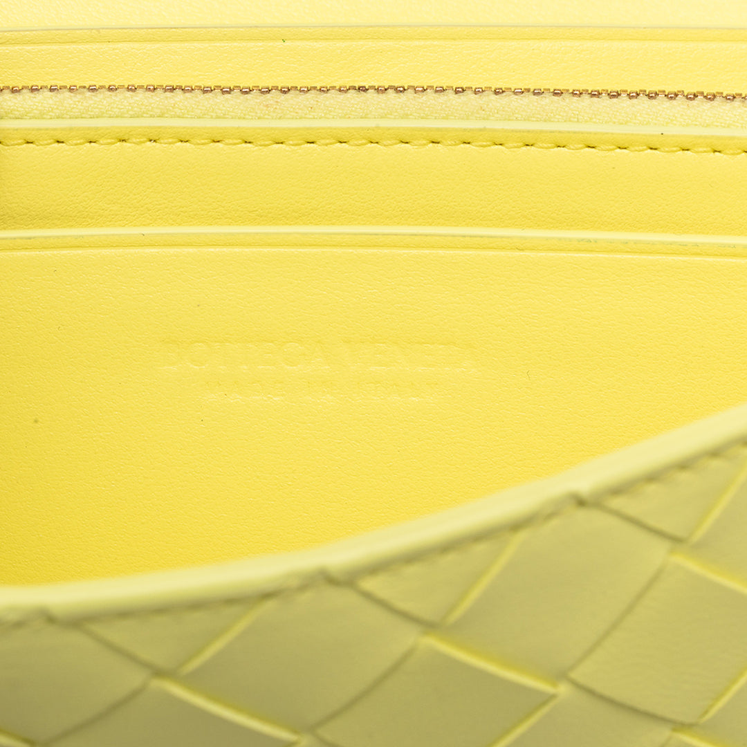Bottega Veneta Nappa Intrecciato Continental à rabat Portefeuille