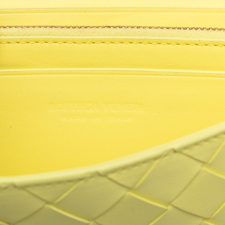 Bottega Veneta Nappa Intrecciato Continental à rabat Portefeuille