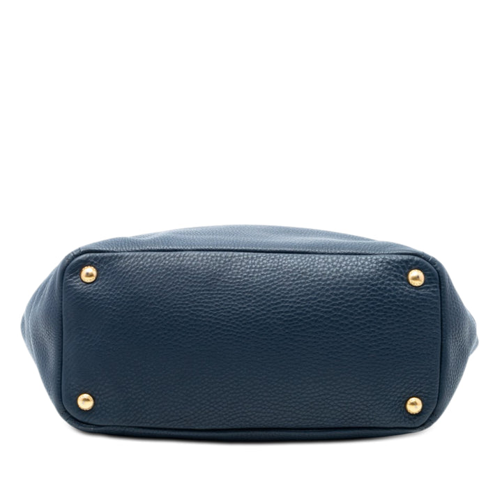 Prada Vitello Daino Side Pocket Convertible Cabas