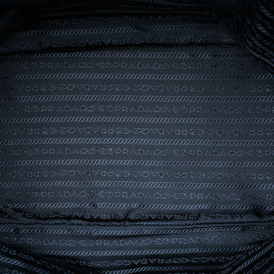 Prada Vitello Daino Side Pocket Convertible Cabas