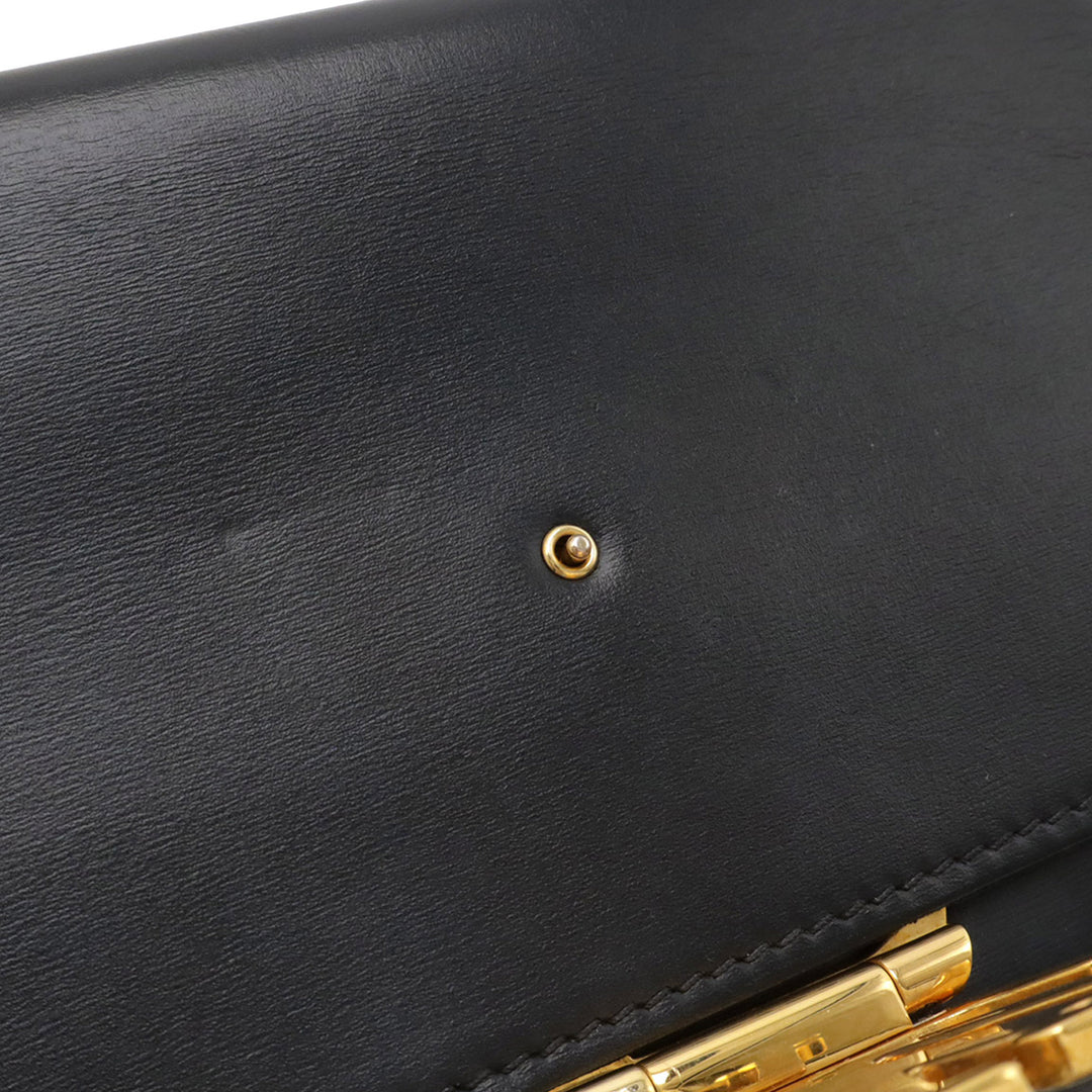 Louis Vuitton Cuir Louise Chain MM