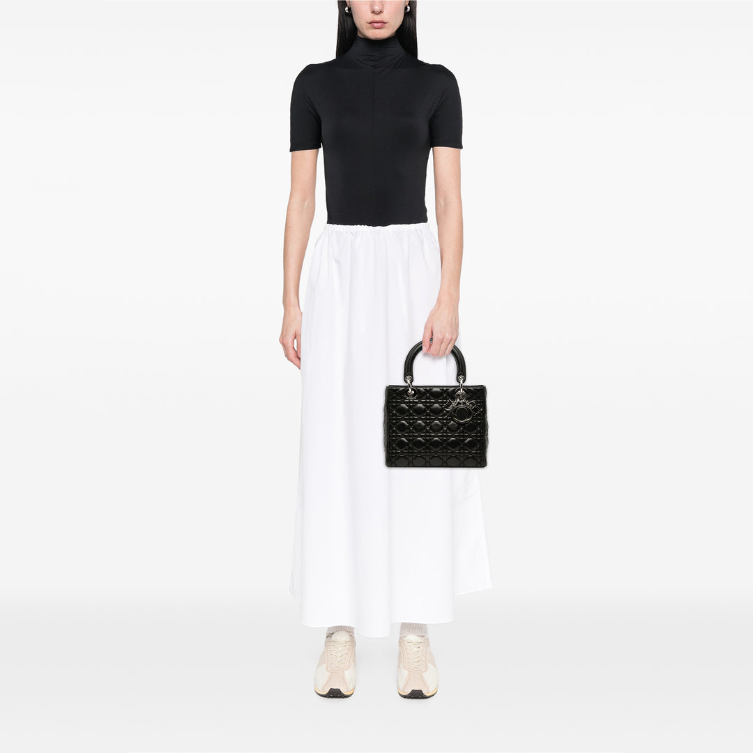 Dior Medium Cuir d’agneau Cannage Lady Dior