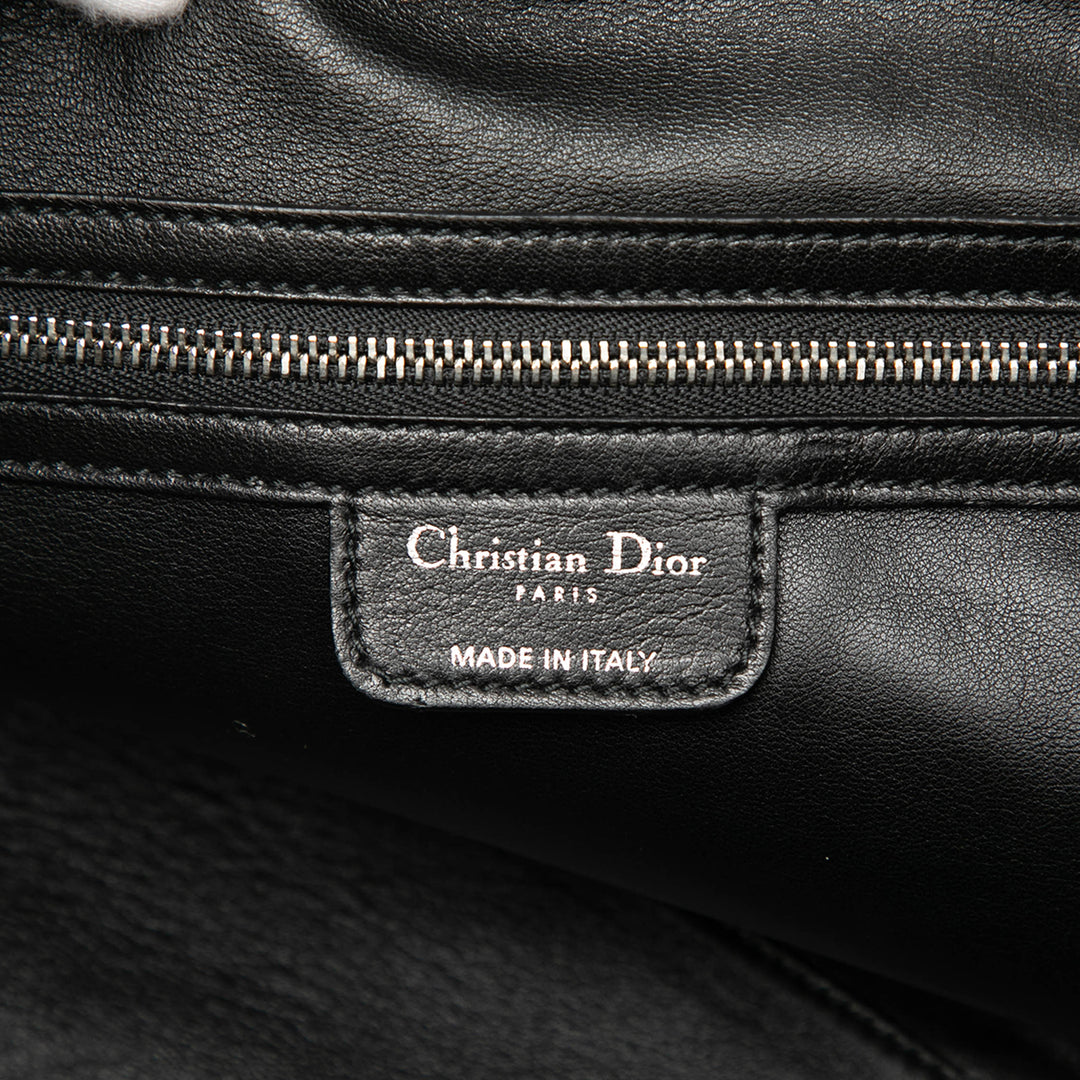 Dior Large Cuir d’agneau Cannage Lady Dior Soft Shopping Cabas