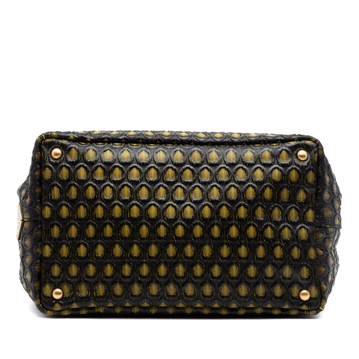 Prada Tessuto Broccato Canapa Cabas