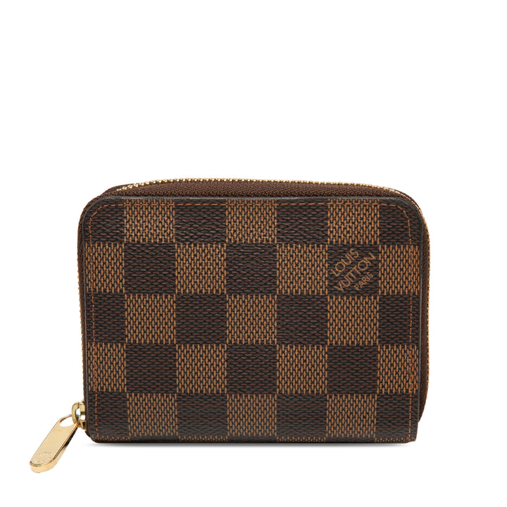 Louis Vuitton Damier Ebene Zippy Coin Purse