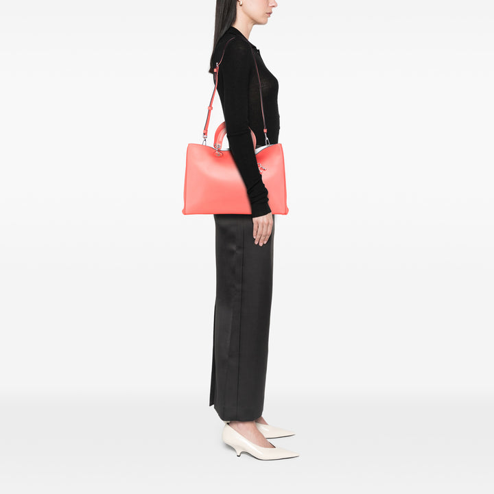 Large Leather Diorissimo Satchel Pink - Gaby Paris