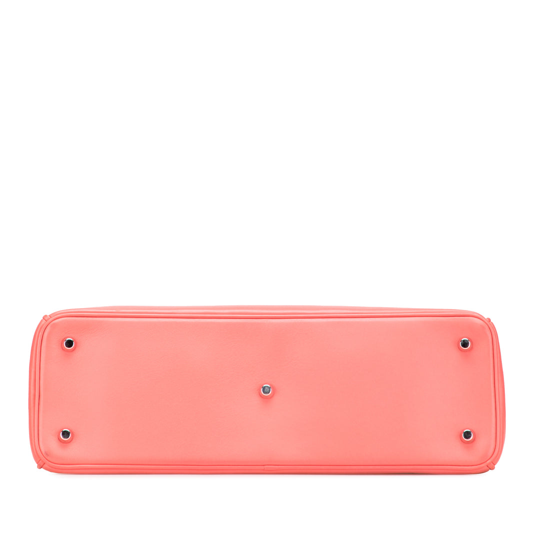 Large Leather Diorissimo Satchel Pink - Gaby Paris