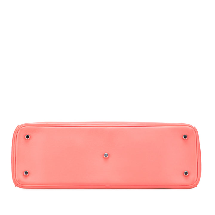 Large Leather Diorissimo Satchel Pink - Gaby Paris