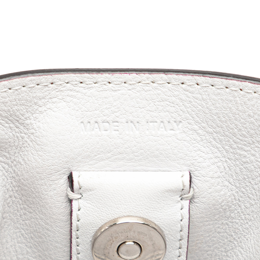 Large Leather Diorissimo Satchel Pink - Gaby Paris