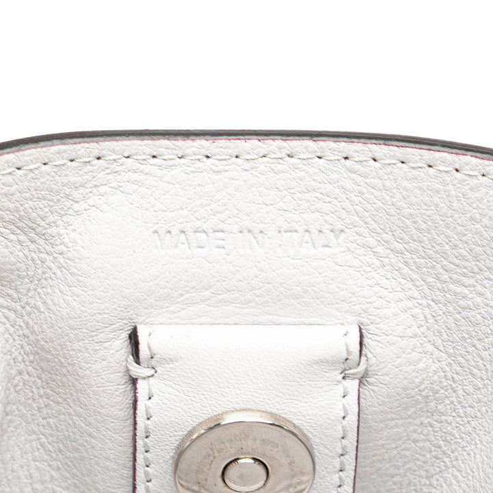 Large Leather Diorissimo Satchel Pink - Gaby Paris