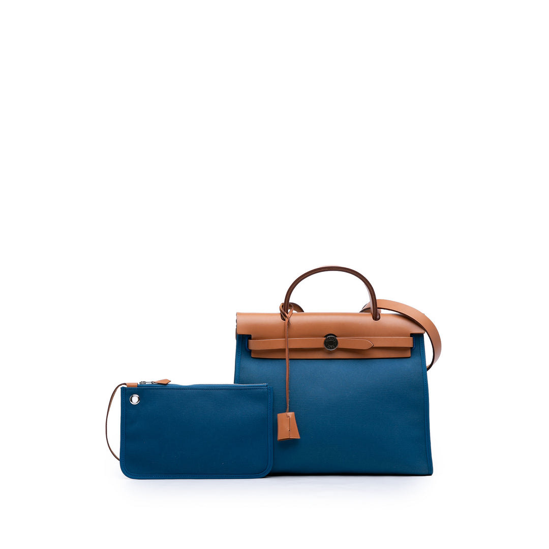 Hermès Toile Herbag Zip 31