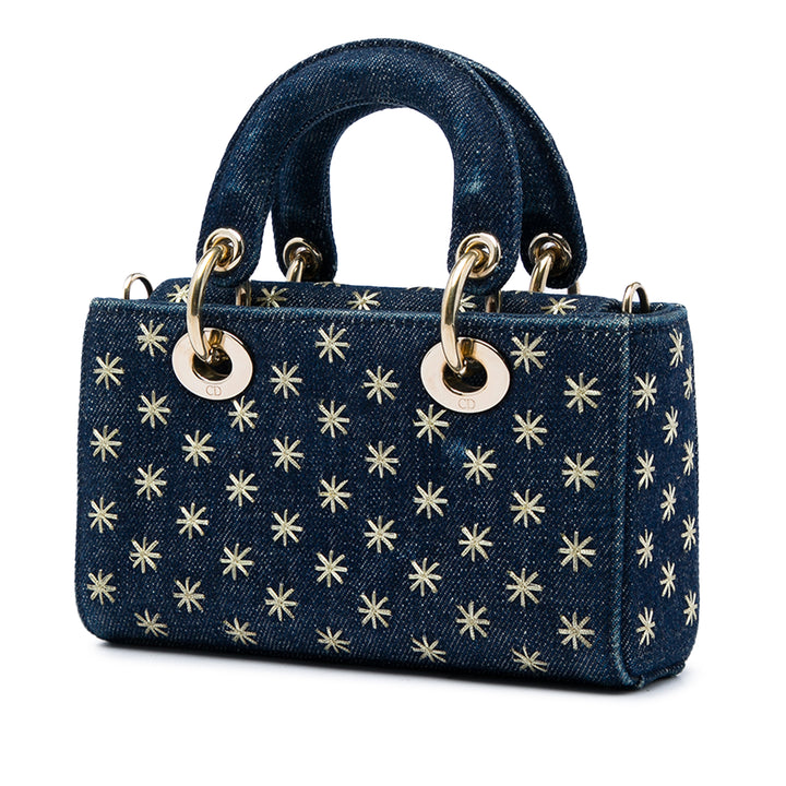 brodé Star Lady D Joy Micro Jean Bleu