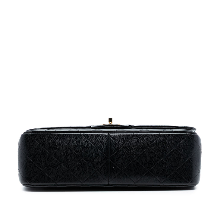 Chanel Jumbo Classic Caviar Double rabat