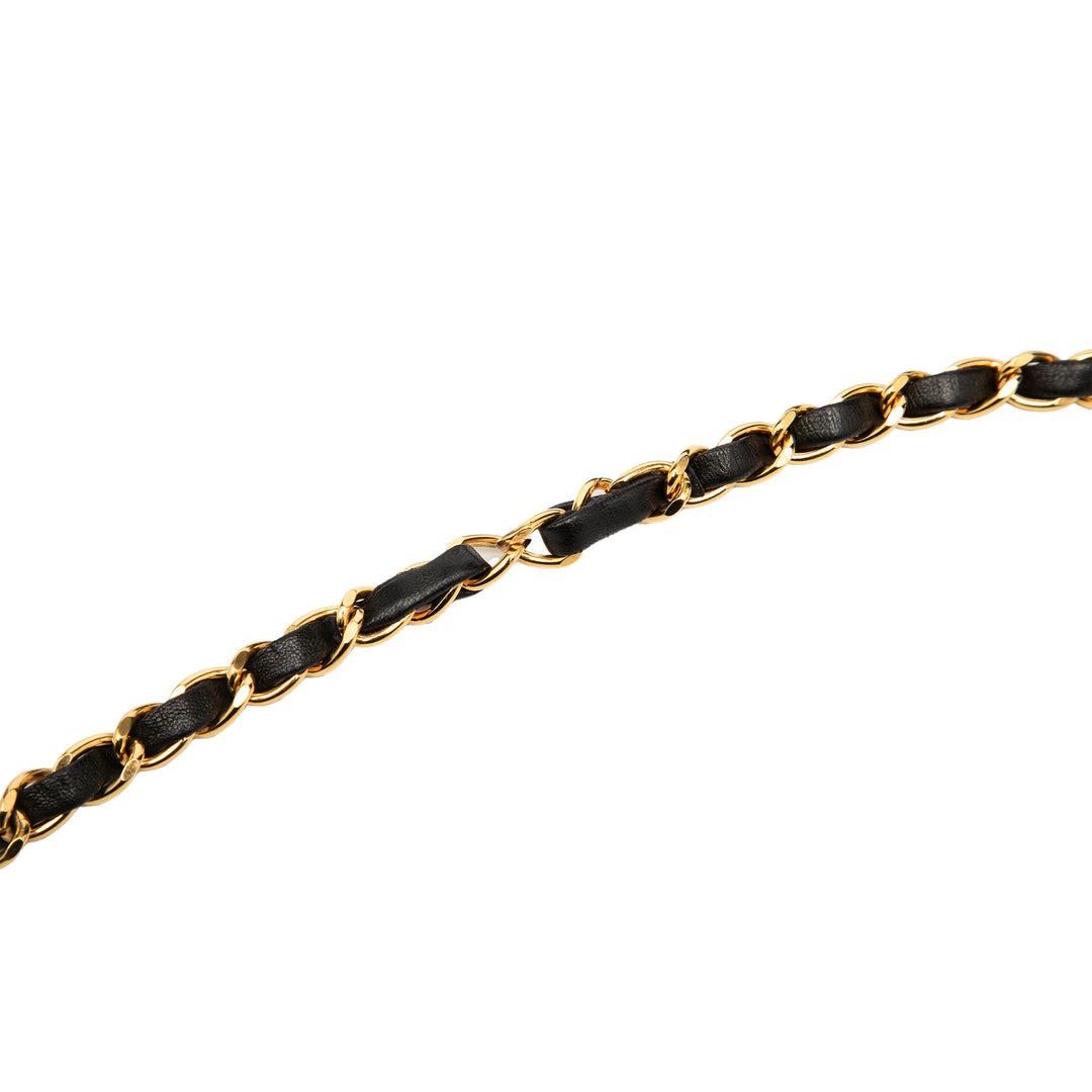 Chanel Small CC Matelassé Cuir d’agneau Simple rabat