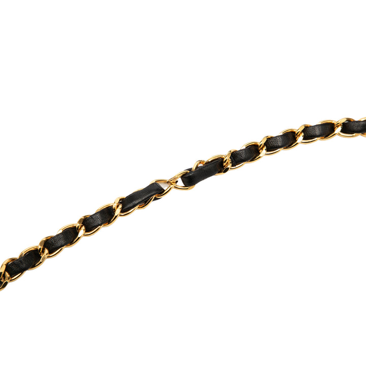 Chanel Small CC Matelassé Cuir d’agneau Simple rabat