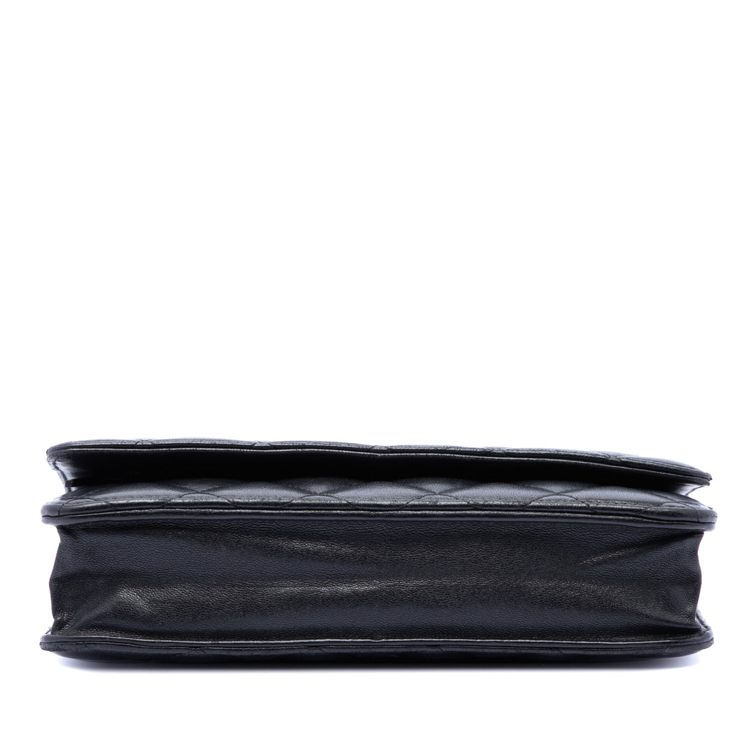 Chanel CC Matelassé Cuir d’agneau Wallet on Chain