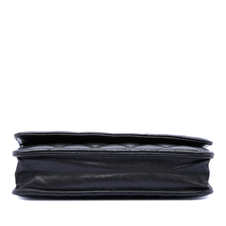 Chanel CC Matelassé Cuir d’agneau Wallet on Chain
