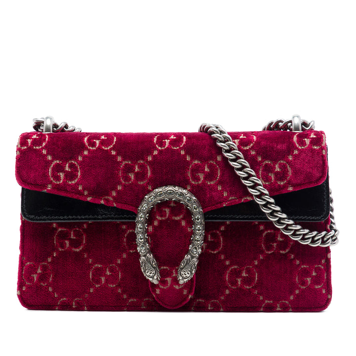 Gucci Medium GG Velours Dionysus Sac porté croisé