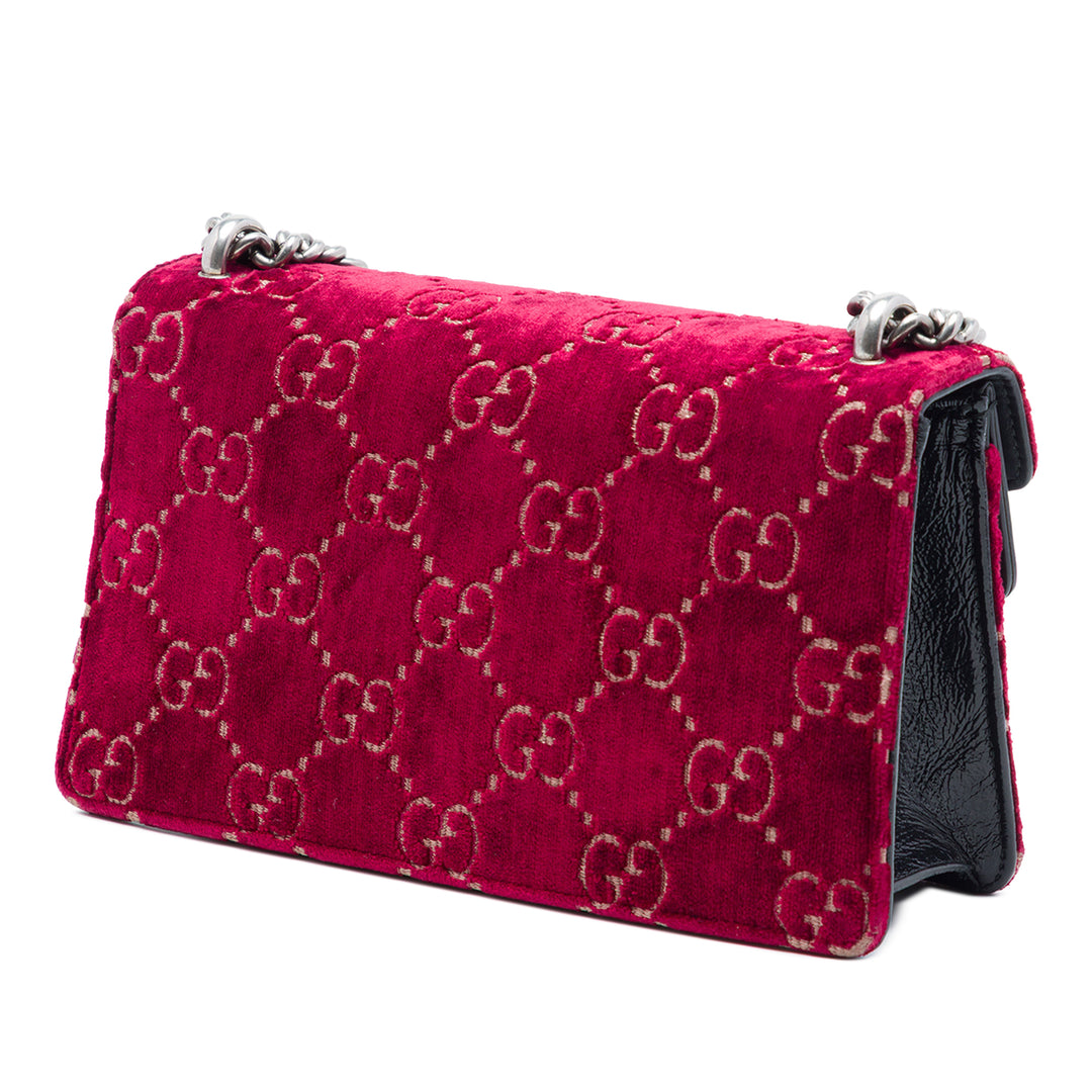 Gucci Medium GG Velours Dionysus Sac porté croisé