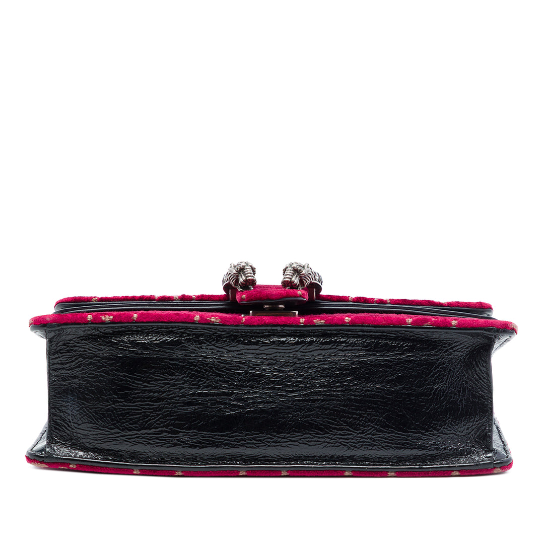 Gucci Medium GG Velours Dionysus Sac porté croisé
