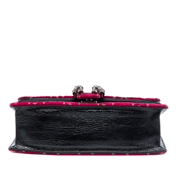Gucci Medium GG Velours Dionysus Sac porté croisé