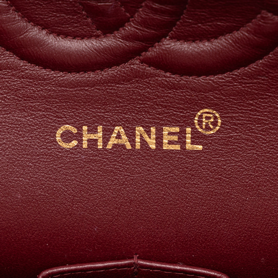 Chanel Sac porté épaule Classic Double rabat Moyen Cuir d'agneau Noir – vue 5 – GABY PARIS