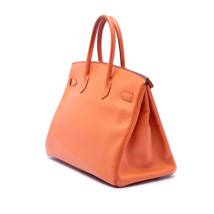 Birkin Retourne 35 Epsom Orange