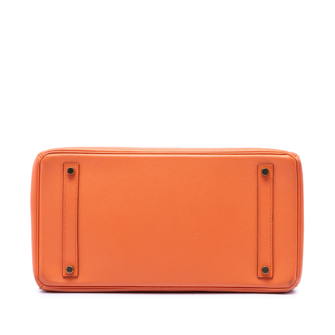 Birkin Retourne 35 Epsom Orange