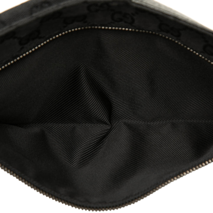 GG Double Poche Sac ceinture Noir